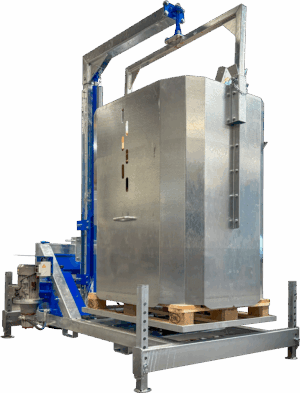 Packing machine europalette Binderberger
