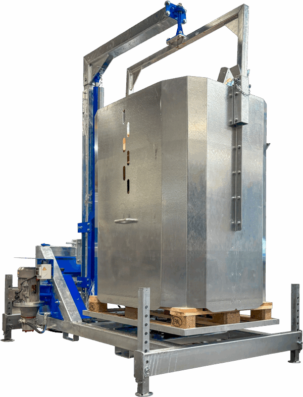 Packing machine europalette Binderberger