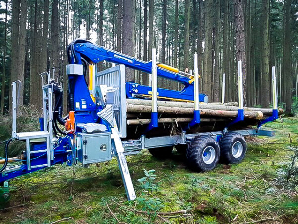 Timber trailer RW 12 Binderberger