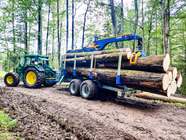 Timber trailer 14t alpin BK 6095