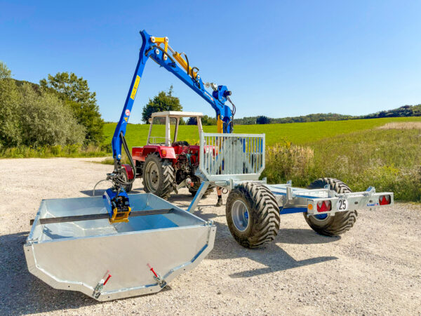 Rückewagen 3t Binderberger Kippmulde