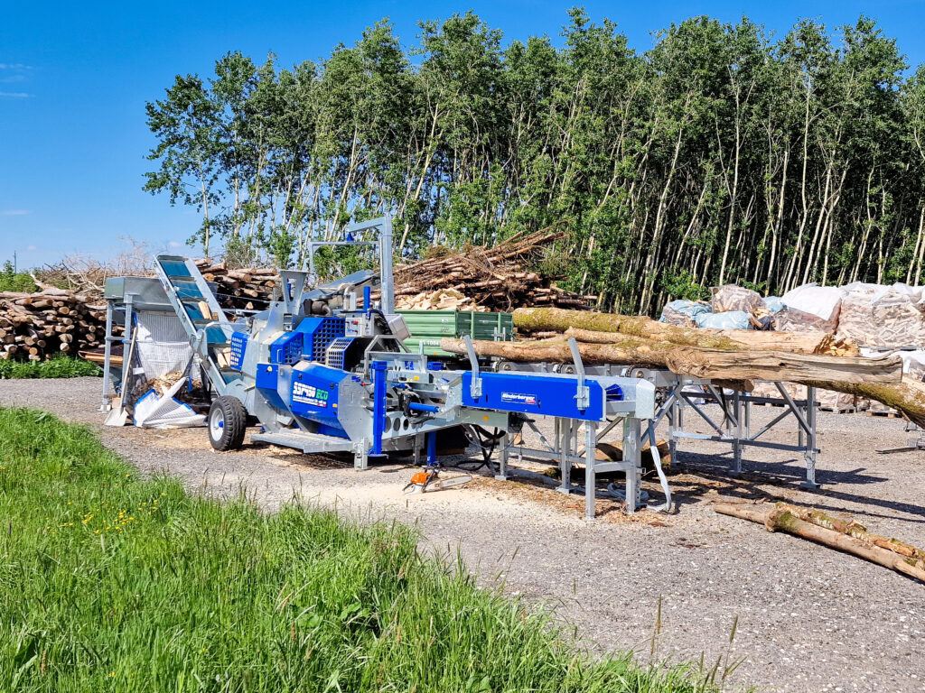 SSP 450 D Sägespaltautomat Gebrauchtmaschine Binderberger