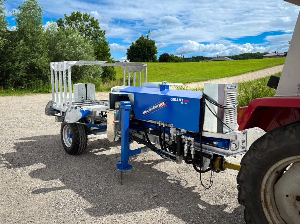 GI25 Liegendspalter Binderberger -Gebraucht und Vorführmaschinen