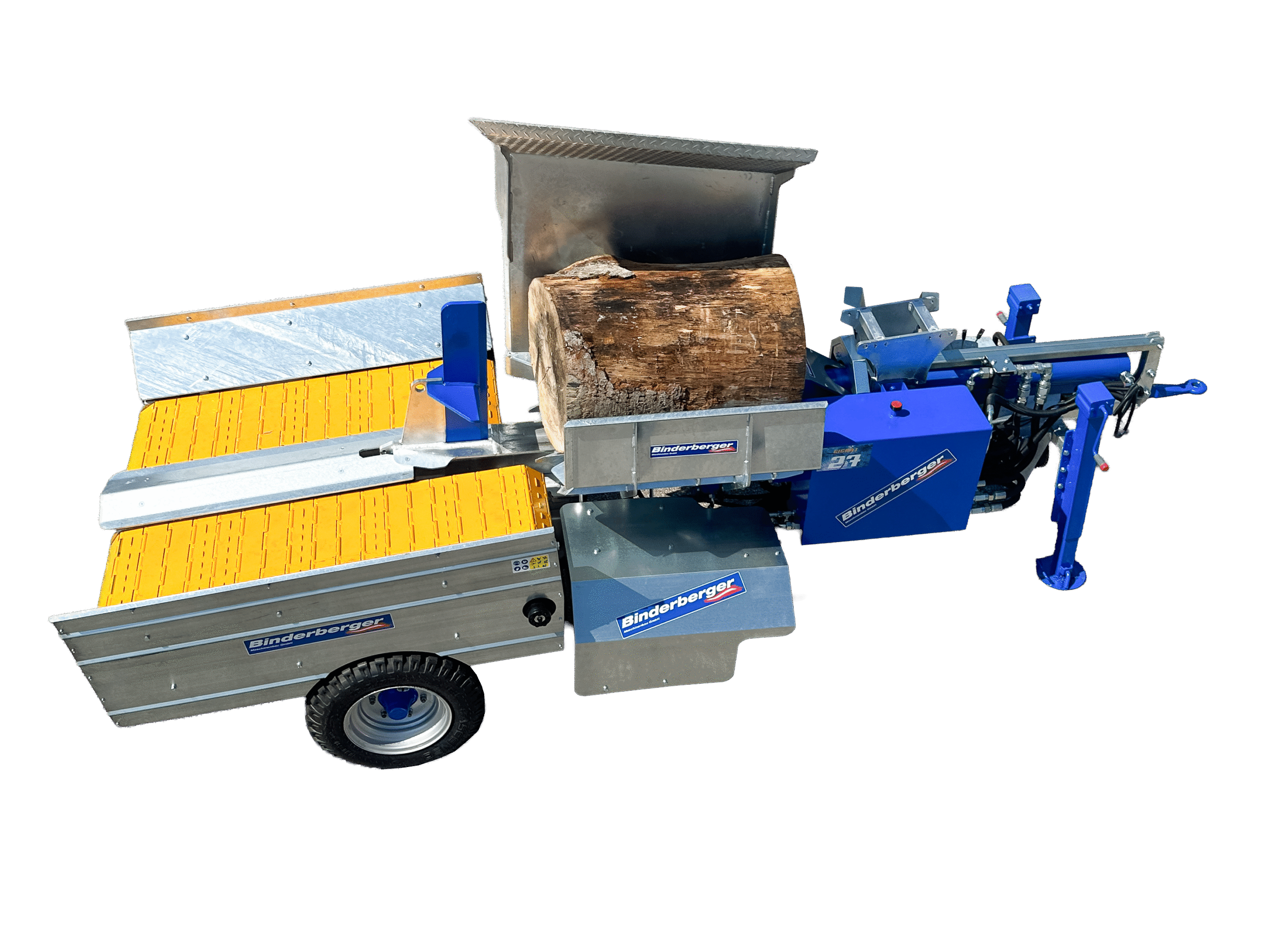 Binderberger Gigiant mit Rückführförder und Abtransport Kettenband