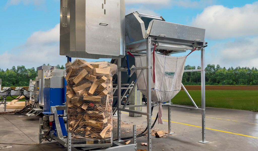 Reinigunsanlage und Packmaschine Binderberger